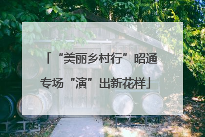 “美丽乡村行”昭通专场“演”出新花样