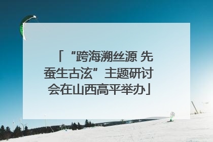 “跨海溯丝源 先蚕生古泫”主题研讨会在山西高平举办