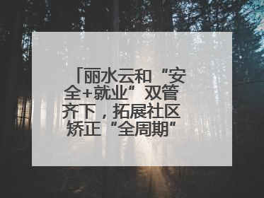 丽水云和“安全+就业”双管齐下，拓展社区矫正“全周期”管理新路径