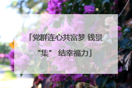 党群连心共富梦 钱景 “集” 结幸福力
