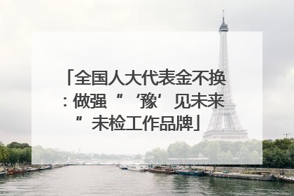 全国人大代表金不换：做强“‘豫’见未来”未检工作品牌