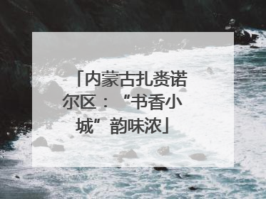 内蒙古扎赉诺尔区：“书香小城”韵味浓