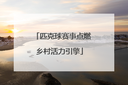 匹克球赛事点燃乡村活力引擎