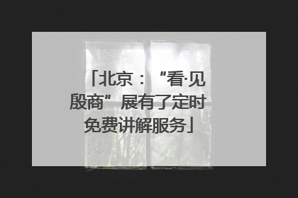 北京：“看·见殷商”展有了定时免费讲解服务