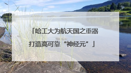哈工大为航天国之重器打造高可靠“神经元”