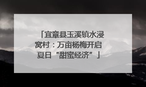 宜章县玉溪镇水浸窝村：万亩杨梅开启夏日“甜蜜经济”