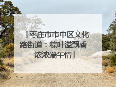 枣庄市市中区文化路街道：粽叶溢飘香 浓浓端午情