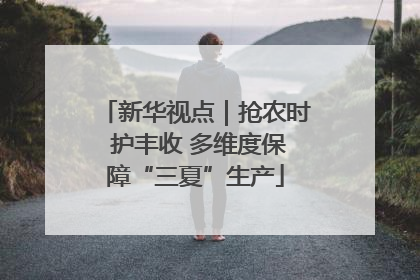新华视点｜抢农时 护丰收 多维度保障“三夏”生产