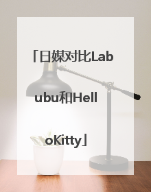 日媒对比Labubu和HelloKitty