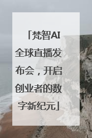 梵智AI全球直播发布会，开启创业者的数字新纪元
