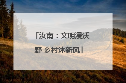 汝南：文明浸沃野 乡村沐新风