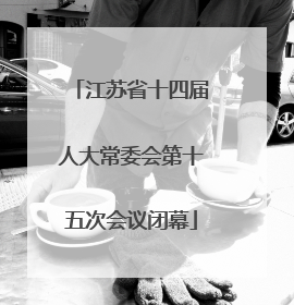 江苏省十四届人大常委会第十五次会议闭幕