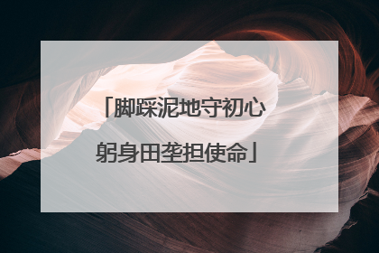 脚踩泥地守初心 躬身田垄担使命