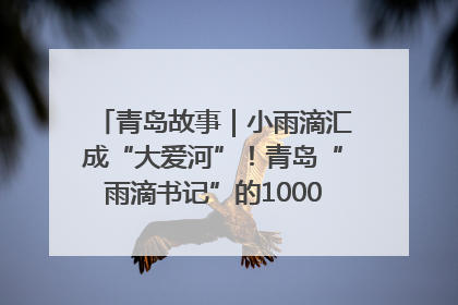青岛故事｜小雨滴汇成“大爱河”！青岛“雨滴书记”的1000场公益长跑路