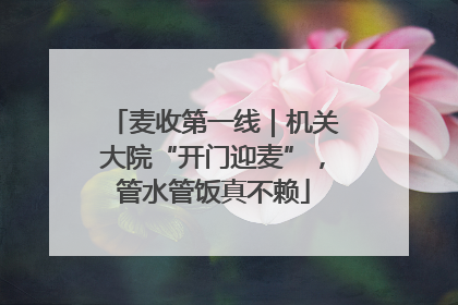 麦收第一线｜机关大院“开门迎麦”，管水管饭真不赖