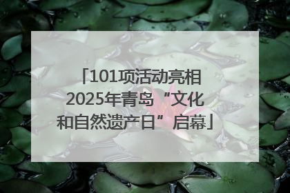 101项活动亮相 2025年青岛“文化和自然遗产日”启幕